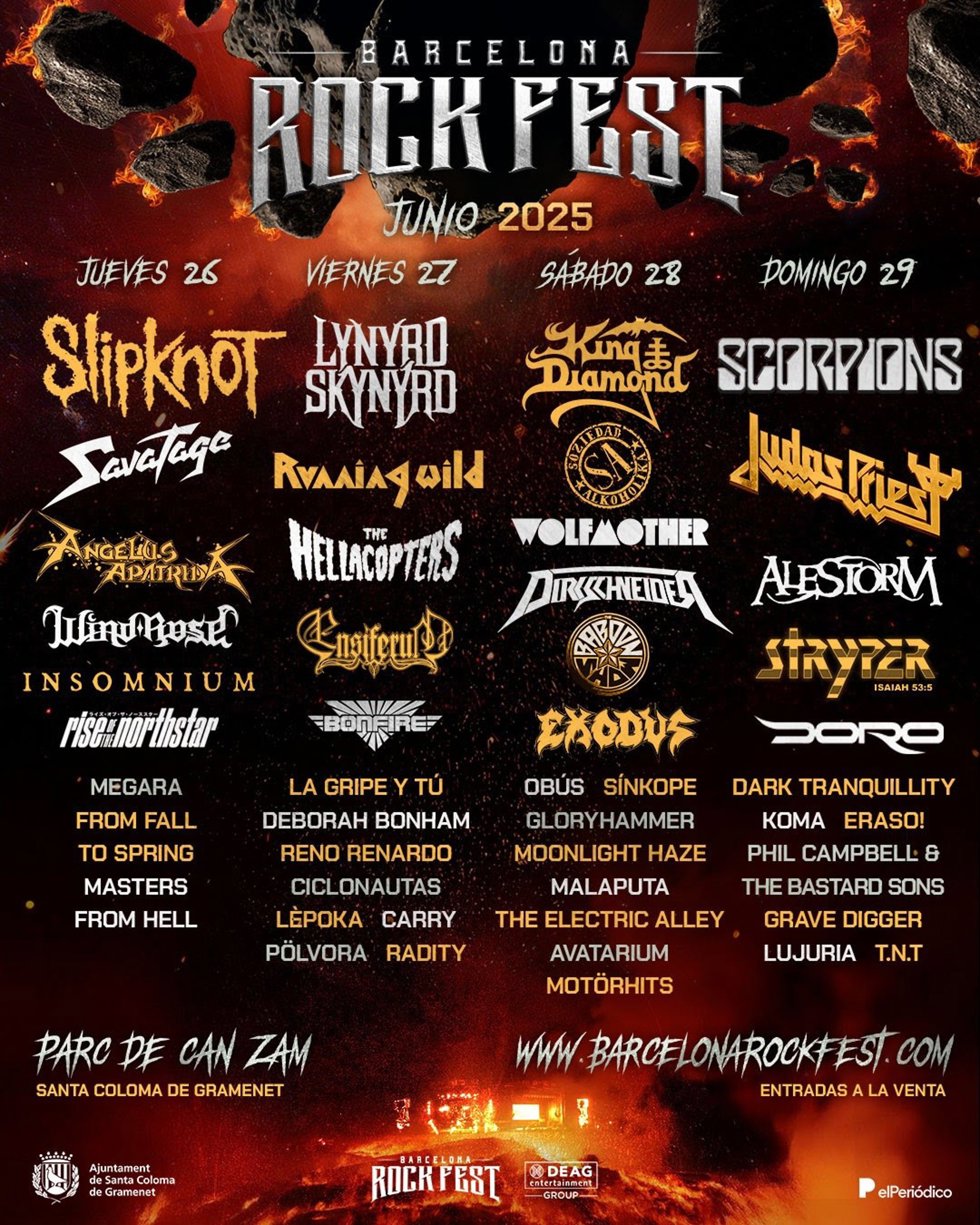 Cartel del Barcelona Rock Fest