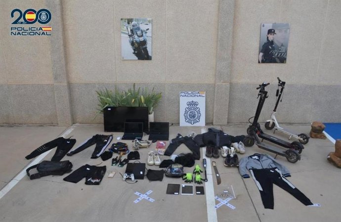 A Polícia Nacional desarticula um grupo criminoso envolvido em cerca de vinte roubos na província de Ciudad Real.