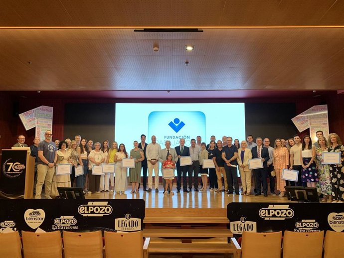 La Fundación de Trabajadores de El Pozo Alimentación entrega 30.000 euros para proyectos sociales