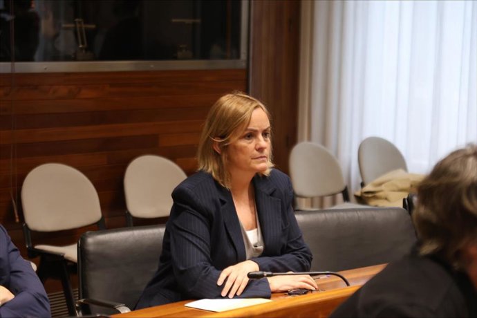 Archivo - La diputada del Grupo Mixto en la JGPA Covadonga Tomé