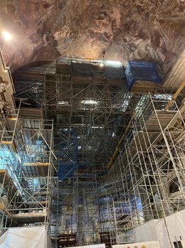 La restauración de la Iglesia de los Santos Juanes de Valencia llega a su recta final