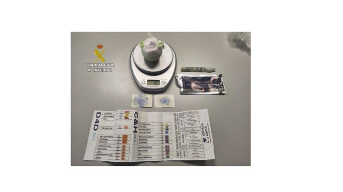 La Guardia Civil detiene en Manzanares a una persona por tráfico de droga.