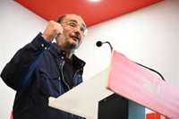 Lambán, sobre el aval de la amnistía: "Siento vergüenza e indignación ante esta infamia"