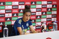 Montse Tomé: "El equipo tiene fuerza mental para saber en lo que tiene que pensar"