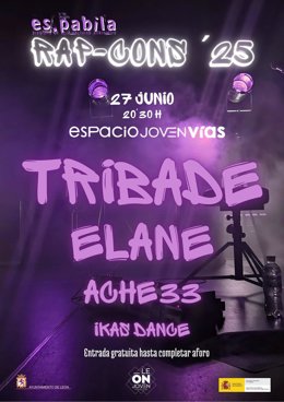 Cartel del Festival Rap-Cons'25.
