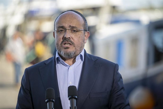 Archivo - El presidente del PP catalán, Alejandro Fernández, en una imagen de archivo.