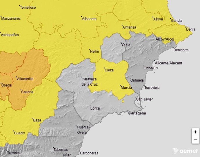 Meteorología emite aviso por temperaturas de 38º este sábado en la Vega del Segura