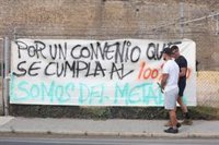 Moreno confía en un acuerdo "satisfactorio para ambas partes" que ponga fin a la huelga del metal de Cádiz