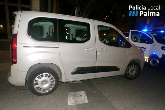 Archivo - Vehículo de la conductora inmovilizado