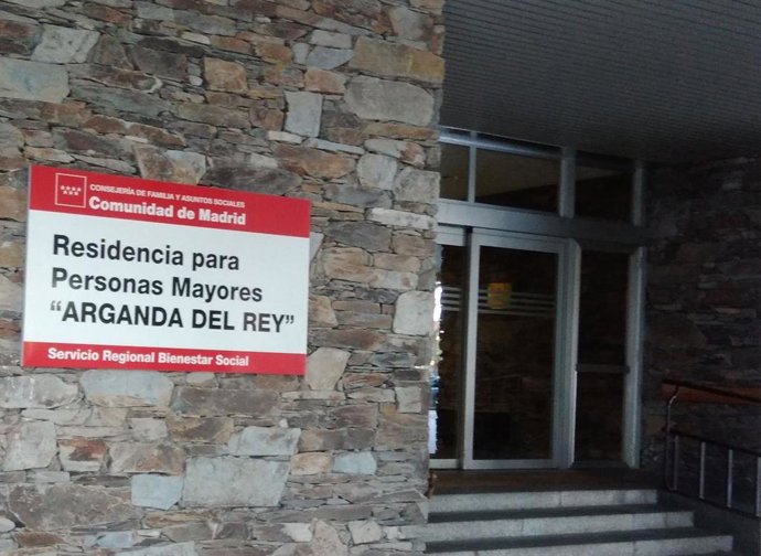 Archivo - Residencia de mayores Arganda del Rey, el 14 de marzo de 2018.