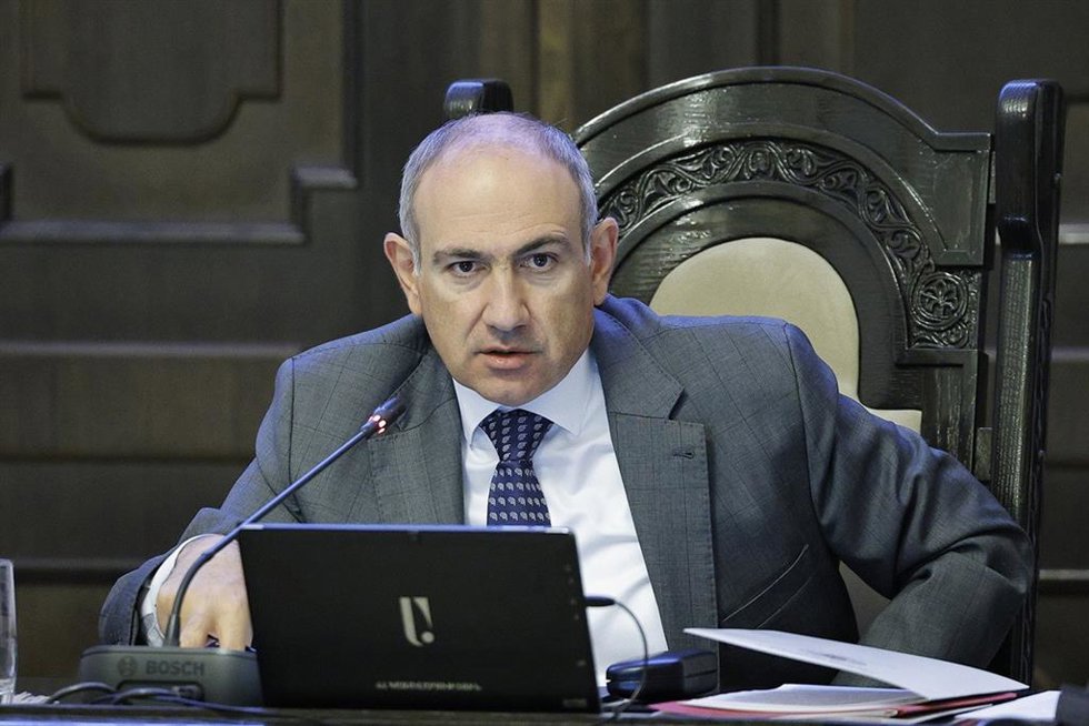 El primer ministro de Armenia, Nikol Pashinián