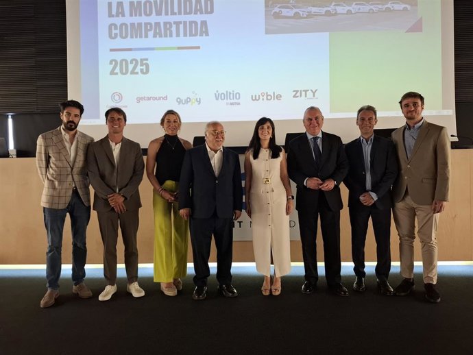 Presentación del  Barómetro del Carsharing, realizado por la Asociación del Vehículo Compartido en España (AVCE)