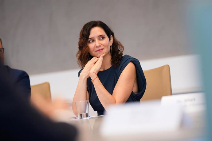 La presidenta de la Comunidad de Madrid, Isabel Díaz Ayuso, de viaje institucional en EEUU