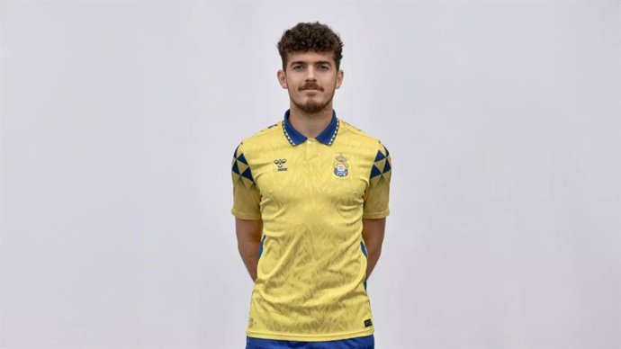 Zeben Ramos, jogador do time juvenil do UD Las Palmas.