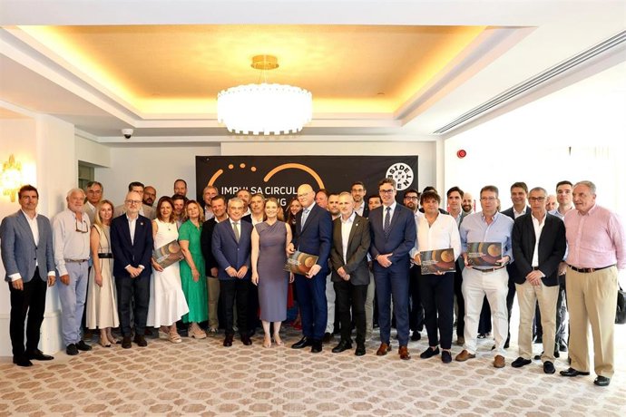 La presidenta del Govern, Marga Prohens, en la apertura del Impulsa Circular Meeting 2025