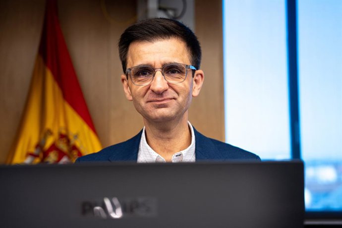 El presidente de RTVE, José Pablo López, comparece durante la Comisión Mixta de Control Parlamentario de la Corporación RTVE y sus Sociedades, en el Congreso de los Diputados, a 29 de mayo de 2025, en Madrid (España). Durante la comisión, ha informado a l