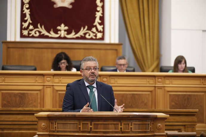 El diputado del PP en las Cortes de C-LM Juan Antonio Moreno Moya.