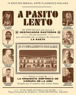 La Bienal lleva esta semana 'Bailaores', 'A pasito lento' y 'Flamenco de siempre' a Málaga y Archidona