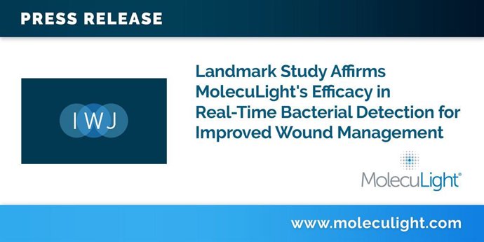 Landmark Study Affirms MolecuLight's Efficacy in Real-Time Bacterial Detection for Improved Wound Management (CNW Group/MolecuLight)