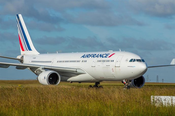 Archivo - Avión A330 de Air France.