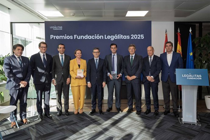 Foto de grupo Premios Fundación Legálitas