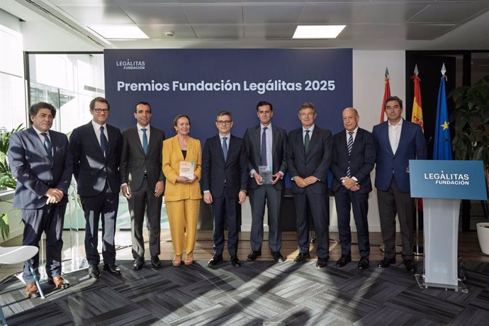 Foto de grupo Premios Fundación Legálitas