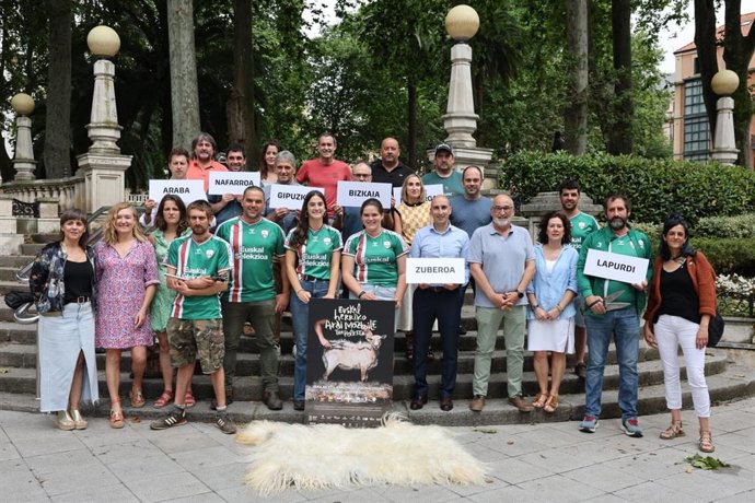 Presentación del I Campeonato de Esquiladores/as de Ovejas de Euskal Herria