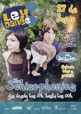 Cartel de 'Lex Dance!', que se inscribe en el proyecto cultural 'Lexploitation'.