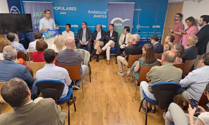Paradela en su intervención en el I Foro Industra Sostenible y Empleo en Jaén