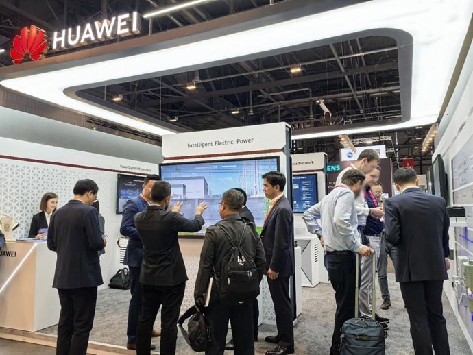 Huawei Intelligent Electric Power Booth