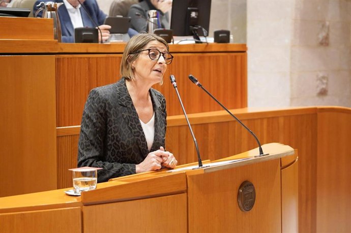 Archivo - La diputada del PSOE Pilimar Zamora.