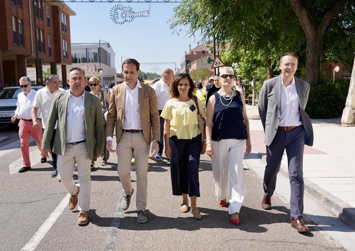 Celebración de la XXII Convivencia de Personas Mayores de la provincia de Valladolid en Santovenia de Pisuerga.