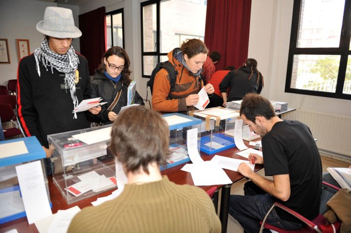 Votaciones en la UdL