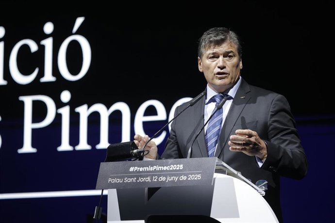El presidente de Pimec, Antoni Cañete