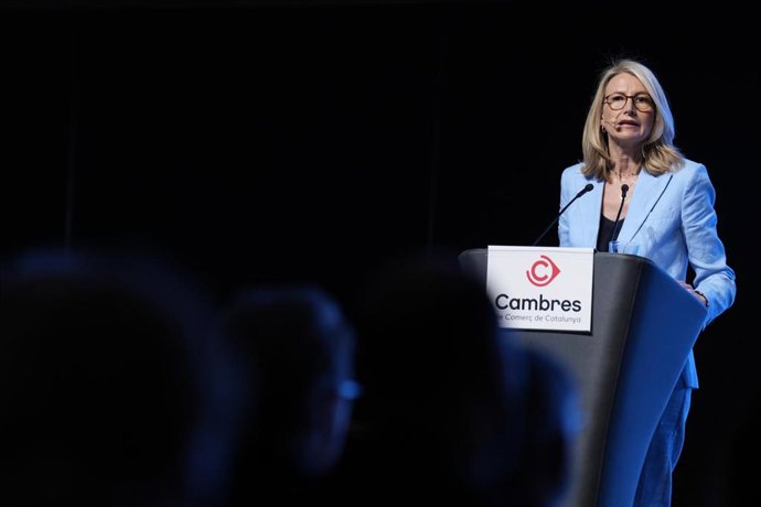 La directora de la Memòria Econòmica de Catalunya, Carme Poveda.