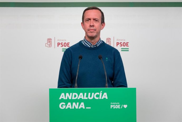 El secretario general del PSOE de Almería, José María Martín.