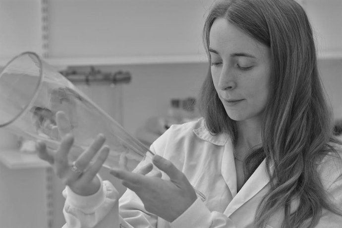 La profesora de la ULE María Isabel San Martín, investigadora principal del proyecto 'Ciencia con tradición'.