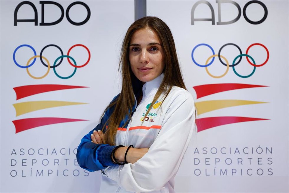 La atleta española Marta García posa para Europa Press.