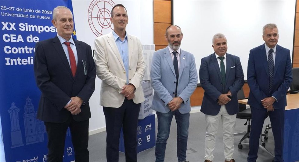 Inauguración del XX Simposio de Control Inteligente de la Universidad de Huelva.