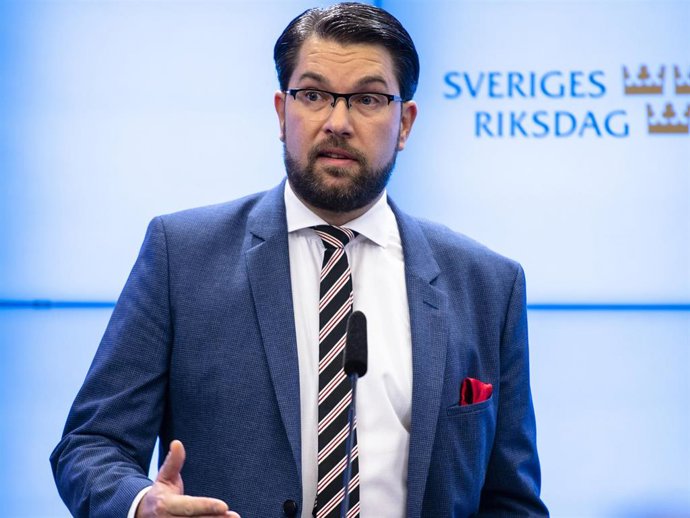 Archivo - Jimmie Akesson, líder de los Demócratas de Sucia.