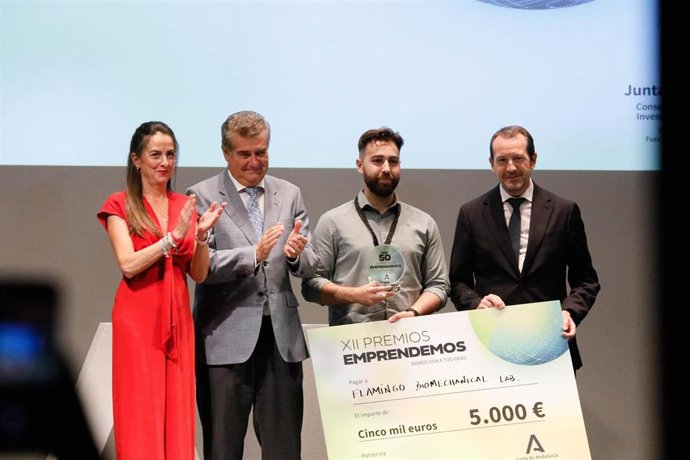 La empresa cordobesa 'Flamingo Biomechanical Lab' ha sido la ganadora de los 'XII Premios Emprendemos Top50' Andalucía por su alto componente innovador