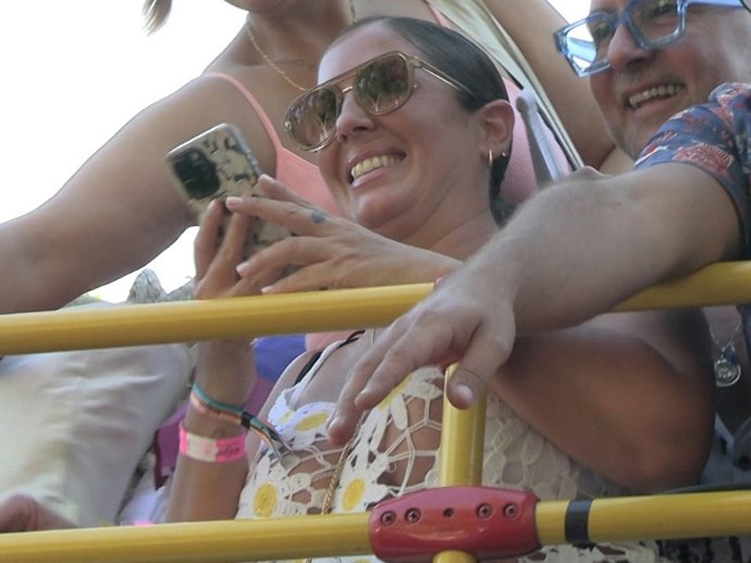 Anabel Pantoja en el pregón del Orgullo de Sevilla 2025