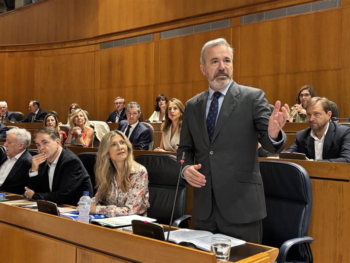 El presidente del Gobierno de Aragón, Jorge Azcón.