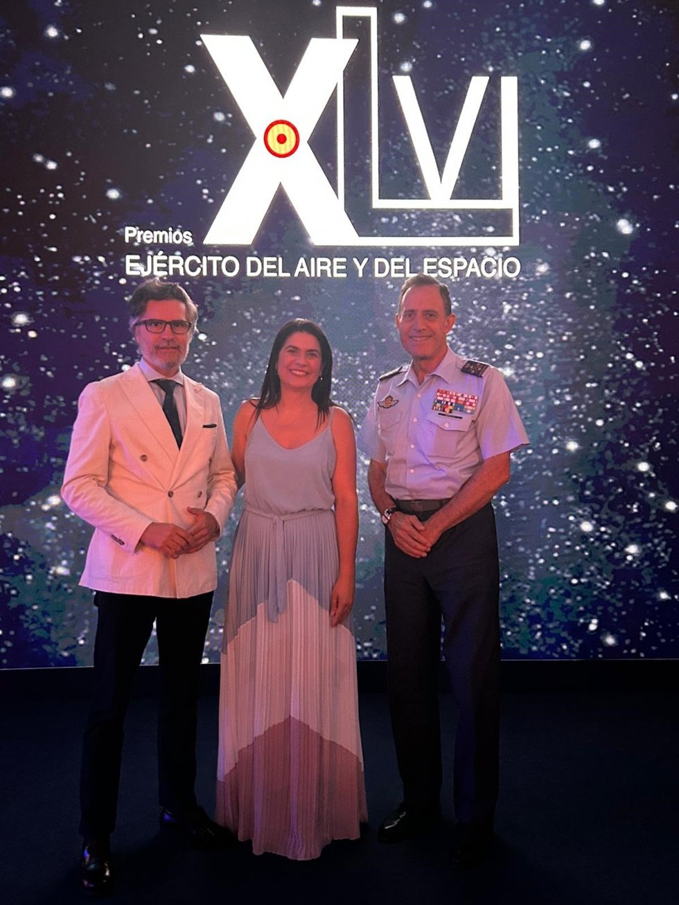 La delegada de Economía, Hacienda, Fondos Europeos y de Industria, Energía y Minas de la Junta de Andalucía en Huelva, Lucía Núñez, en la entrega de los 46 Premios Ejército del Aire y del Espacio.