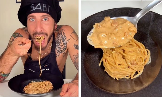 Un italiano explica cómo haría él la carbonara española: panceta ibérica, manchego y cebolla caramelizada