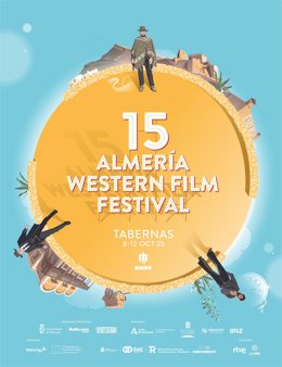 Cartel de la XV edición del Almería Western Film Festival.