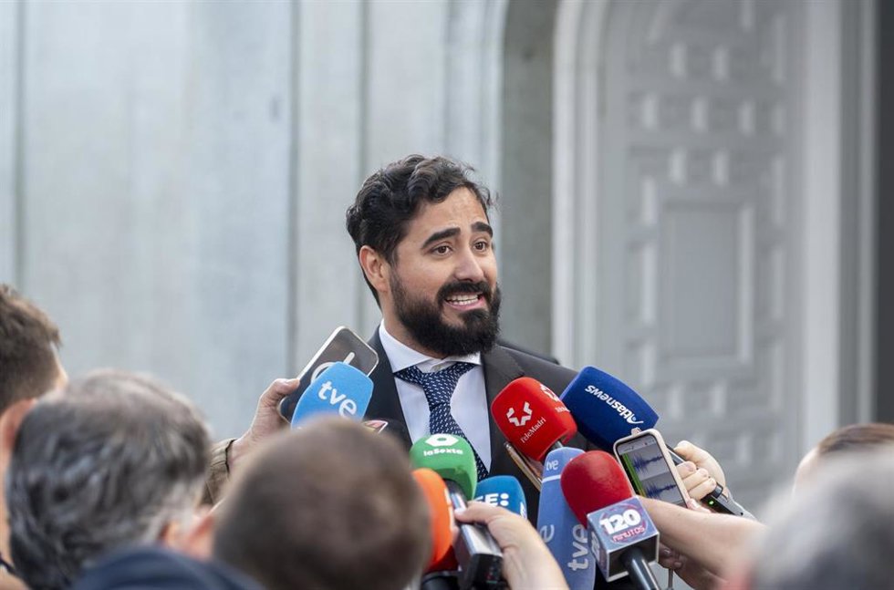 El eurodiputado y líder de Se Acabó La Fiesta (SALF), Luis 'Alvise' Pérez