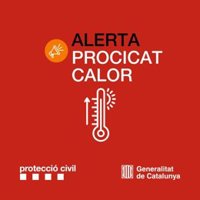 Activada la alerta del Procicat por calor intenso en Terres de L'Ebre, Litoral y Ponent de Catalunya