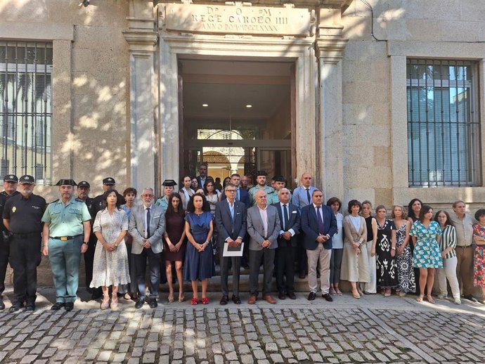 Minuto de silencio de la Comisión Territorial de Violencia de Género