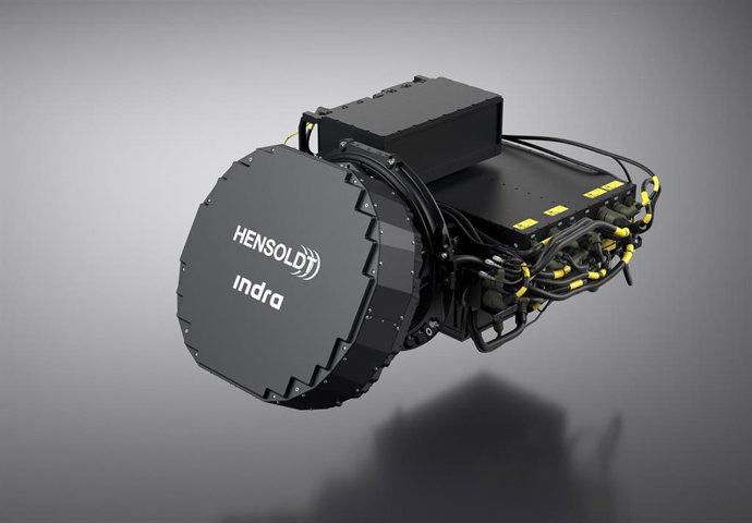 Archivo - Radar MK1 del Eurofighter